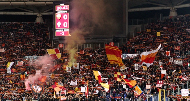 AS Roma supporters